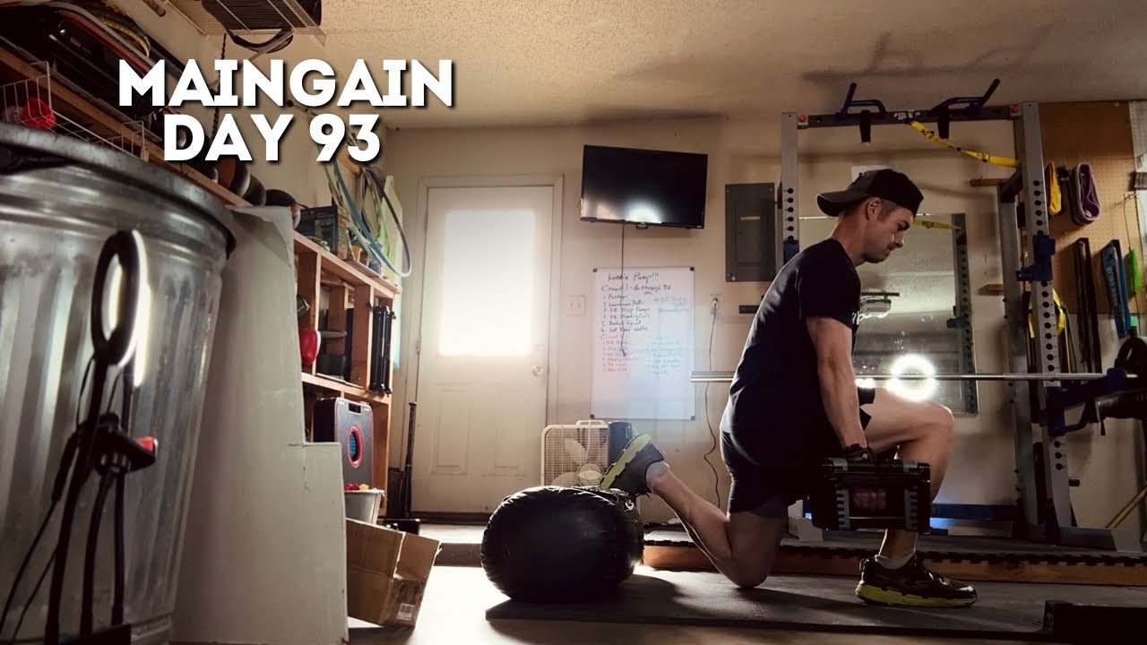 Day 93: Closing in on 7 lbs Maingained & A Brutal Leg Day