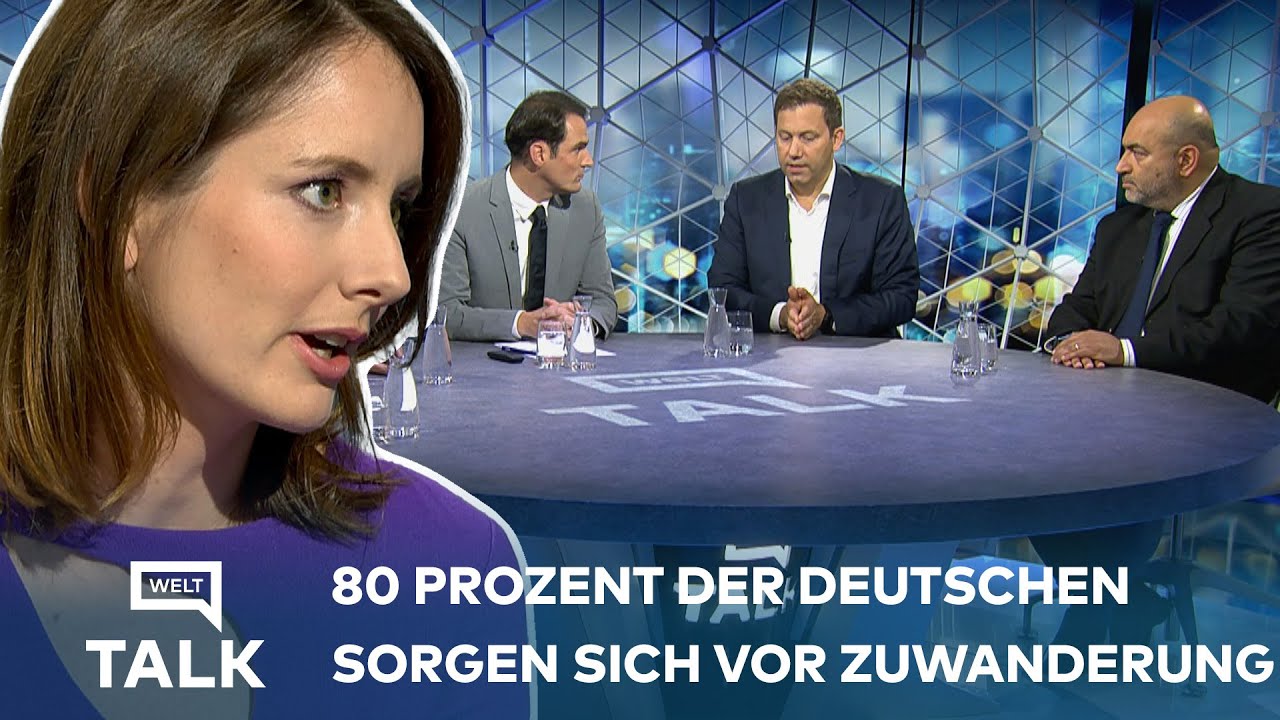 OBERGRENZE F&Uuml;R GEFL&Uuml;CHTETE: Deutliche Mehrheit der Deutschen sorgen sich vor Migration | WELT Talk