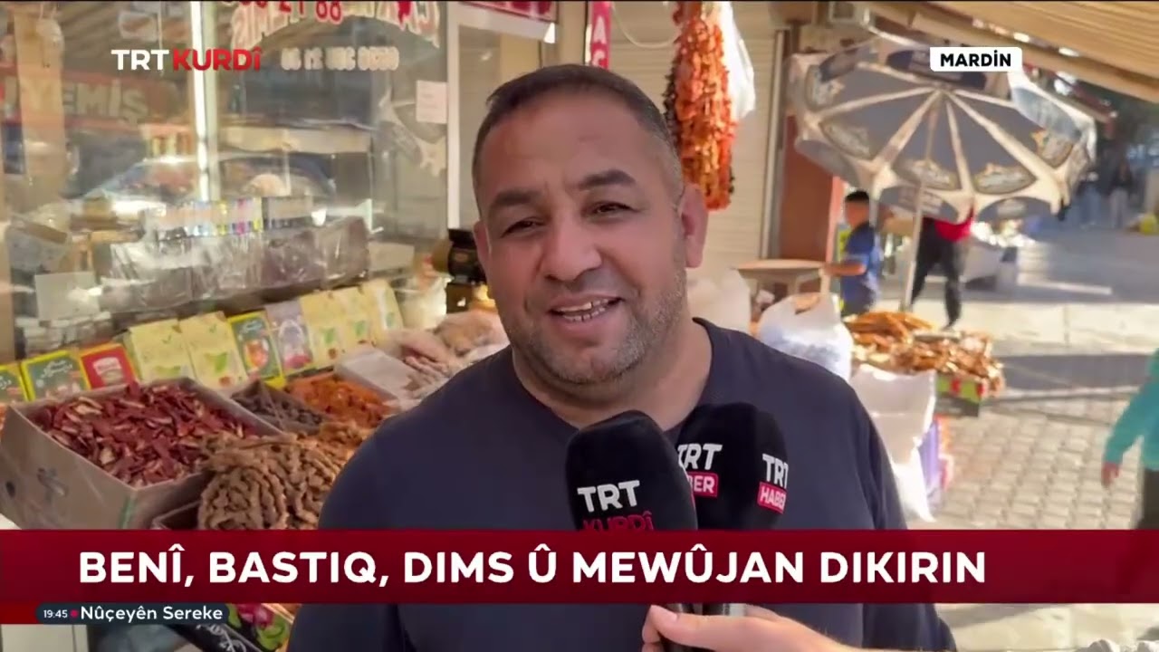 Midyat'ta kışlık çerez ürünlerine rağbet / TRT KURDİ