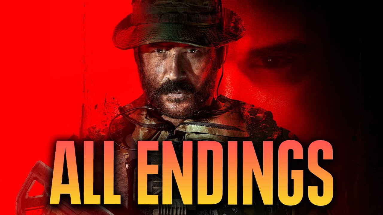 Call of Duty Modern Warfare 3 ALL ENDINGS + POST CREDIT SCENE 2023 - Captain Price Kills Shepard