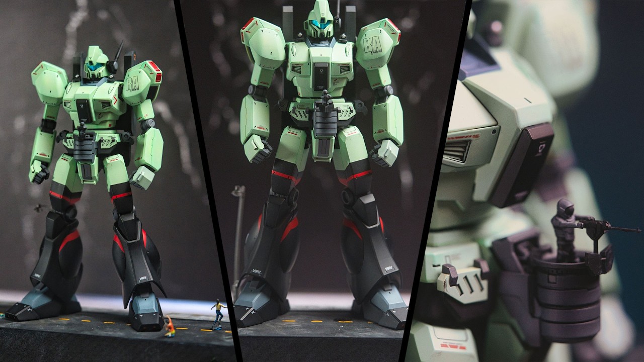 MG RGM-89Gmh JEGAN GROUND TYPE A (Manhunter) Создан с использованием HeyGears RS Turbo