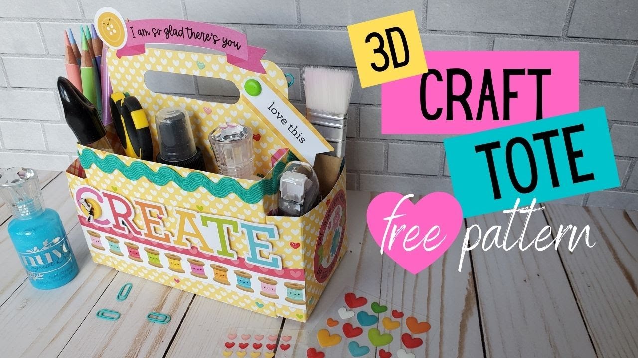 Craft Tote Design: No Machine Needed!
