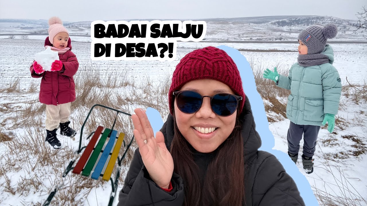 2 Hari Salju Tak Berhenti… ❄️ Begini Kondisi Desa Kami di Moldova!