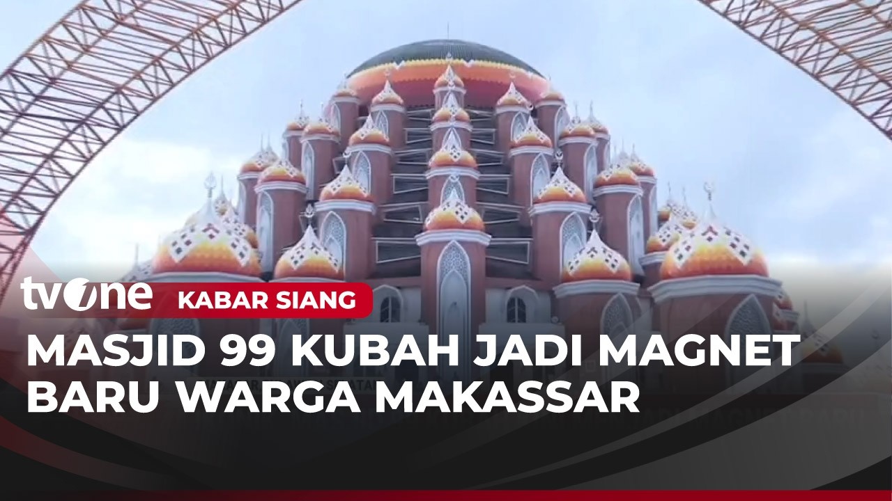 Mirip Benteng Kremlin, Masjid 99 Kubah jadi Magnet Pengunjung dengan Warna Indahnya | Kabar Siang