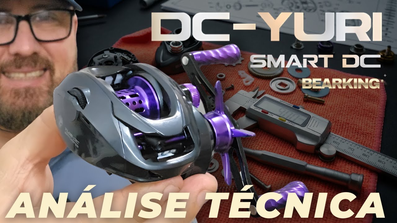 Carretilha Beaking YURI DC é boa? Review técnico