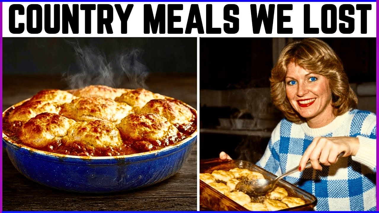 25 Forgotten Country Meals from 1970s That Have Disappeared!