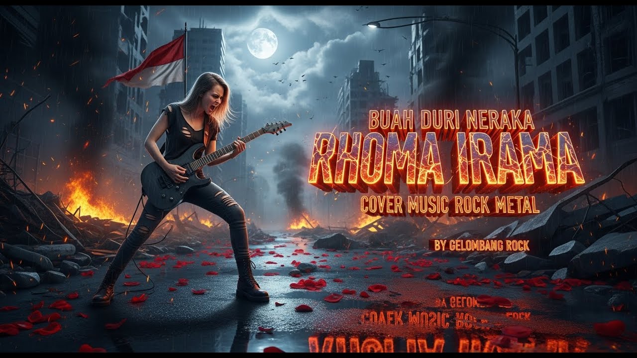 BUAH DURI NERAKA - RHOMA IRAMA _[cover music METAL ROCK ] BY GELOMBANG ROCK