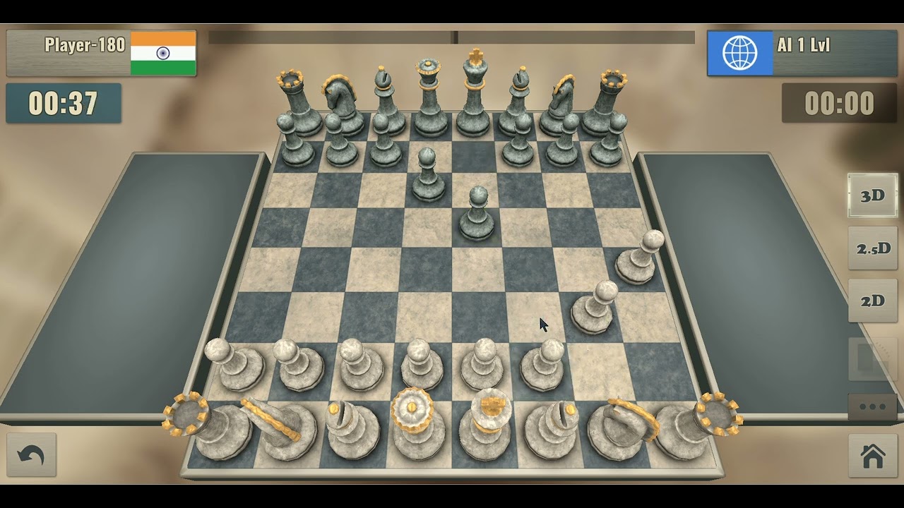 Lost chess game against AI 😭, Shortest game ever