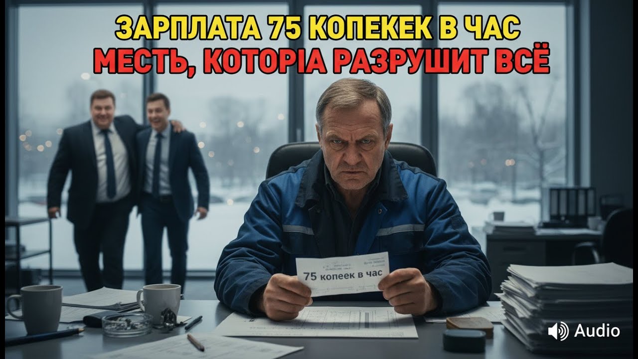 ЗАРПЛАТА В 75 КОПЕЕК В ЧАС РАЗОЖГЛА ТИХУЮ МЕСТЬ, СЖЁГШУЮ КОРПОРАТИВНУЮ ИМПЕРИЮ