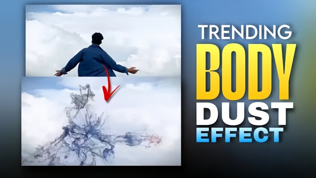 Instagram Trending Dust Explosion Body Effect Reels Editing | Into Stardust Effect Capcut Tutorial