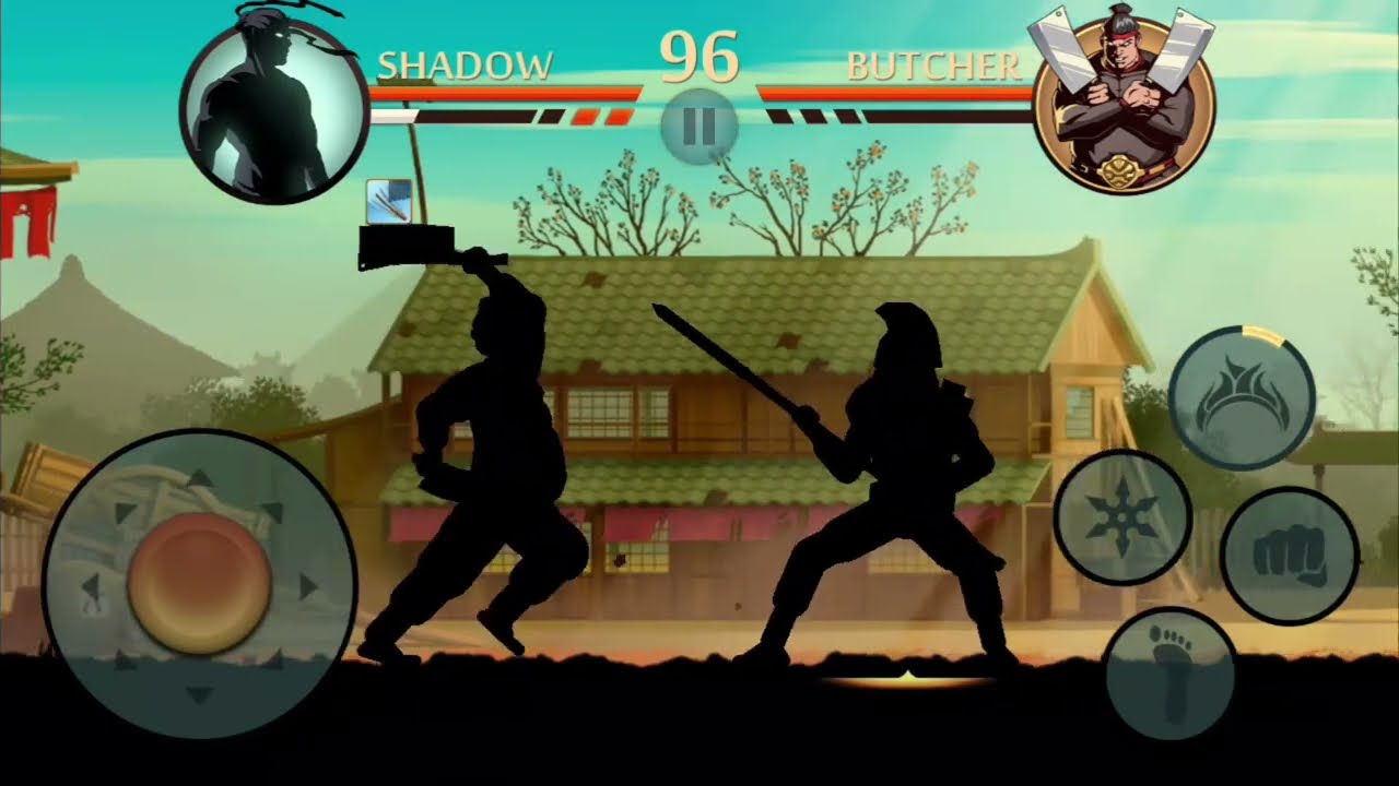 Sparta vs Challenge Butcher | Shadow Fight 2