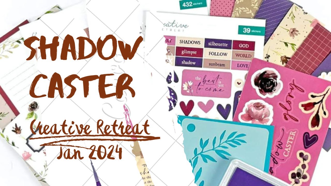 Creative Retreat Kits - Shadow Caster unboxing January 2024