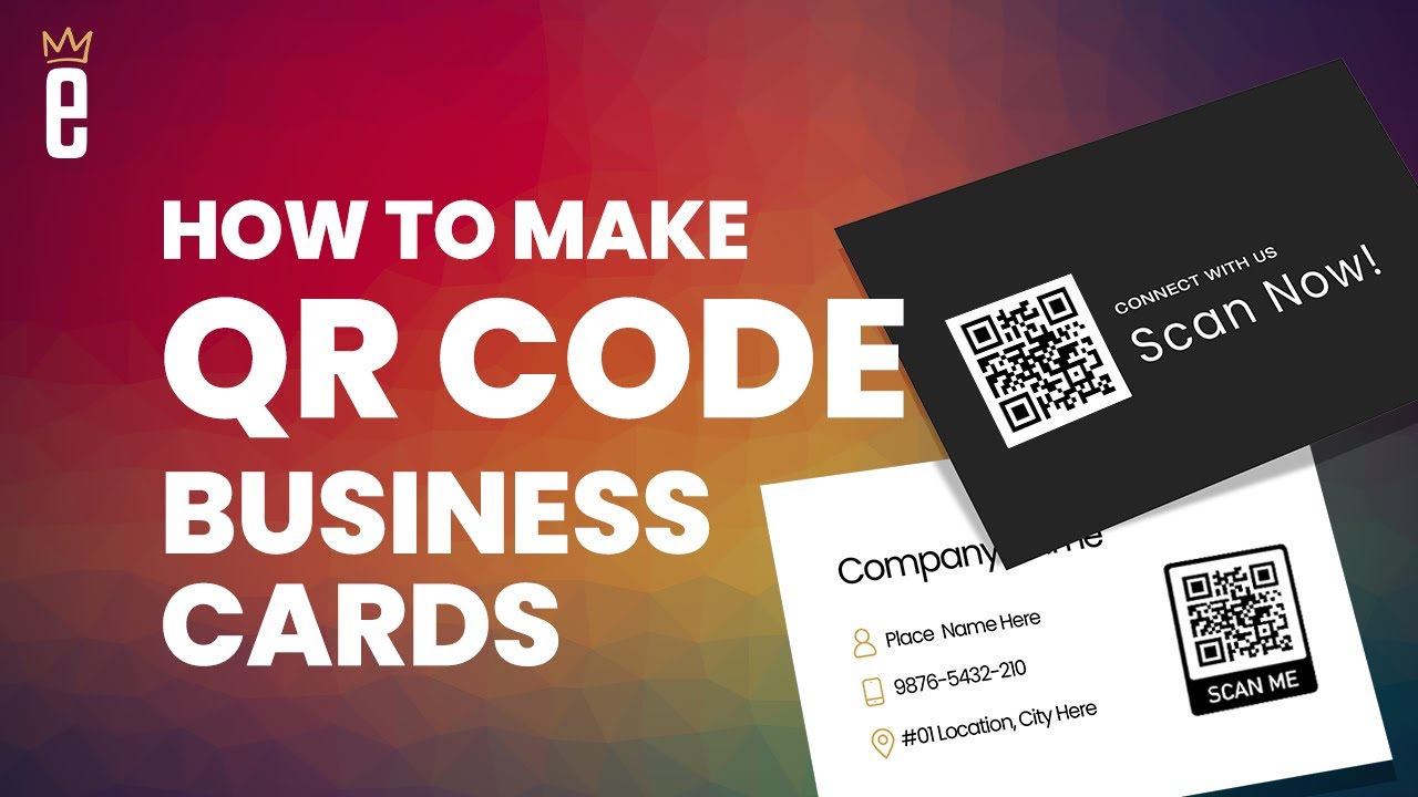 Как создать QR-код для визитных карточек, который будет содержать контактные данные вашей vCard