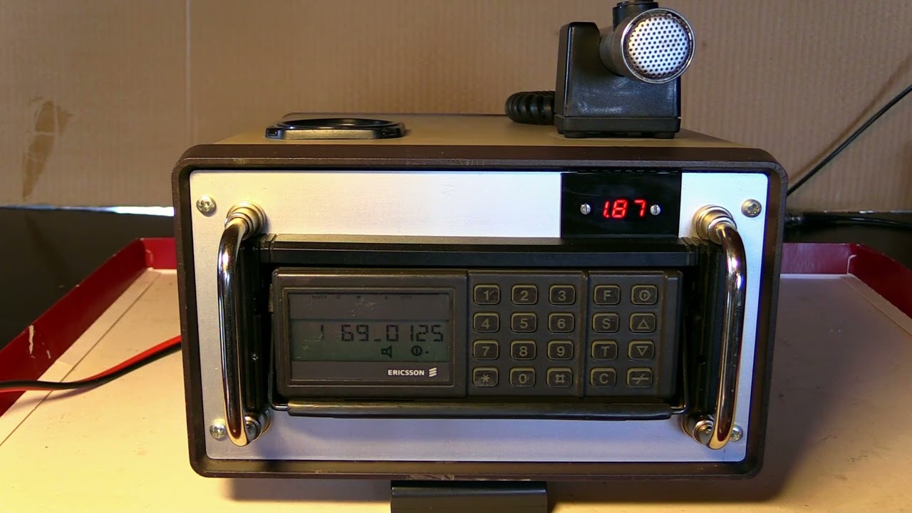 Ericsson C702 med RSSI-mätare, Digital och Analog. 20251020