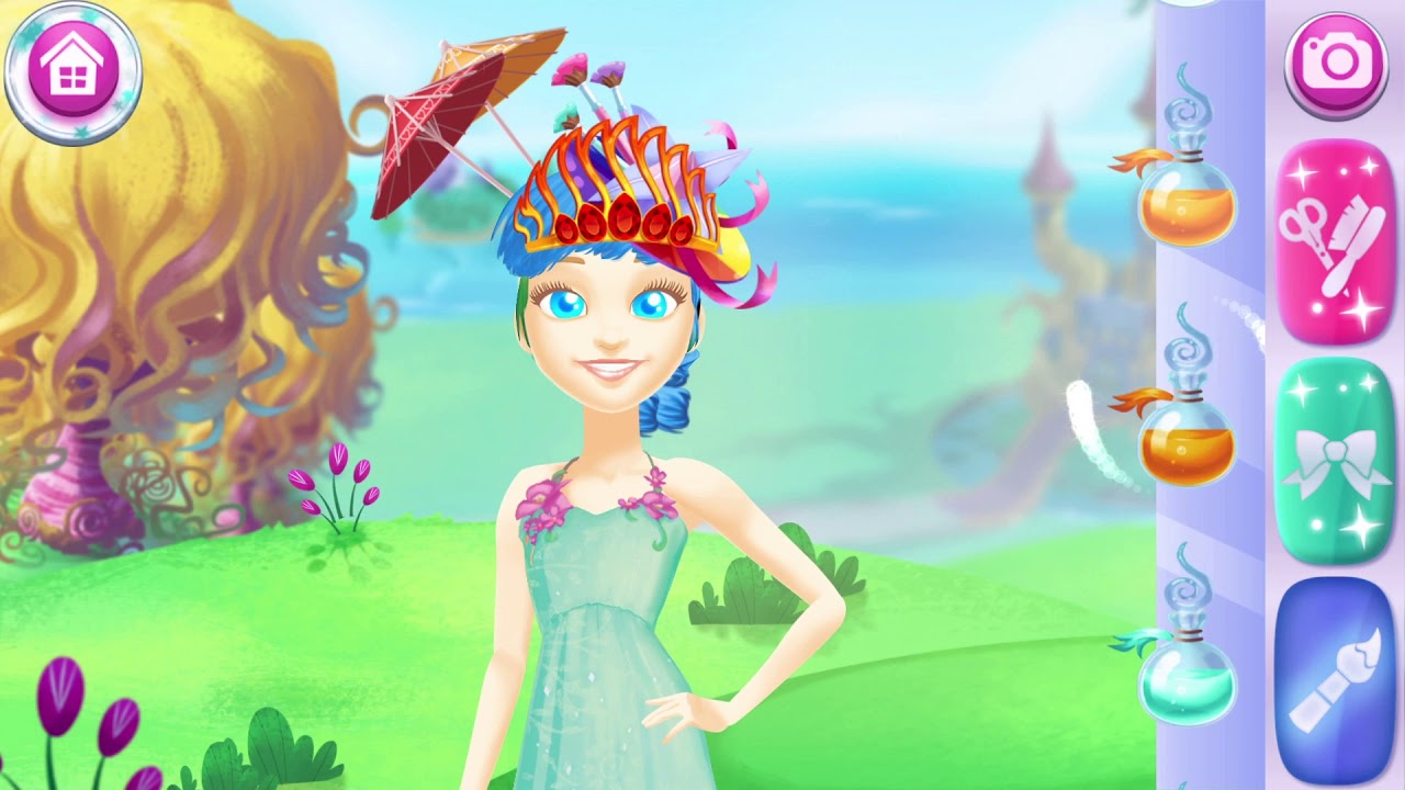 Budge World Barbie Haircuts Hairstyle Hairdresser Educational Game for Kids