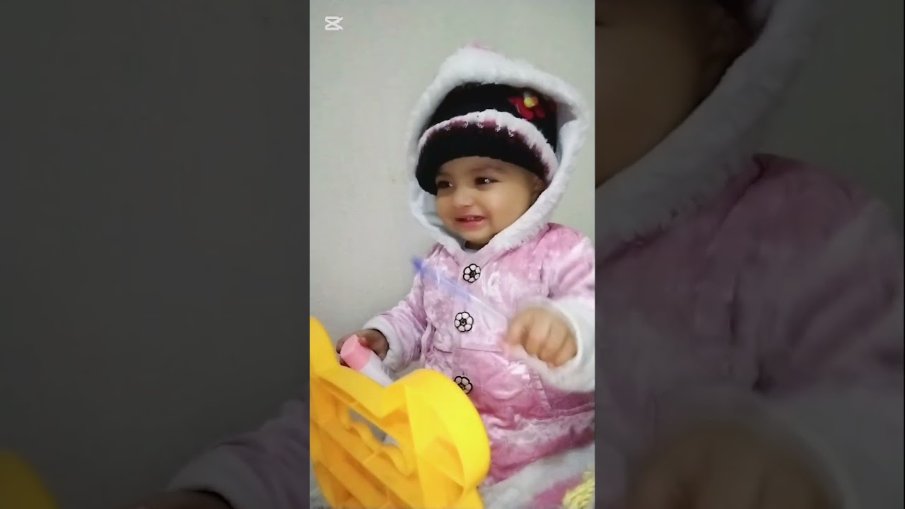 Erha's 1st mini vilog || Cute baby video #erhabinteadnan #viral #topviloger