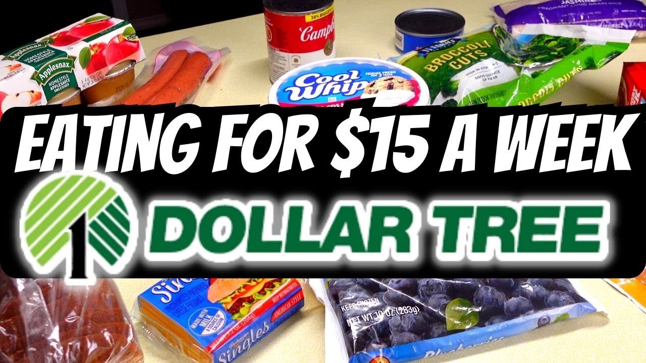 Как питаться в Dollar Tree за 15 долларов в неделю | Экстренный бюджетный челлендж на продукты | ...
