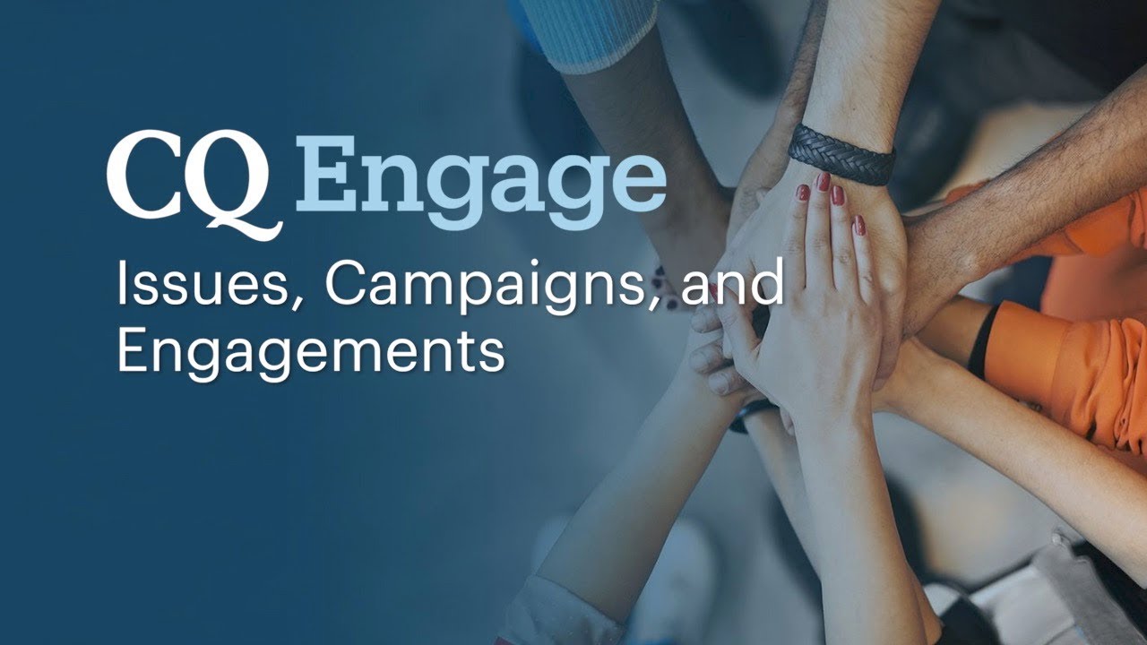 CQ Engage Issues, Campaigns, and Engagements