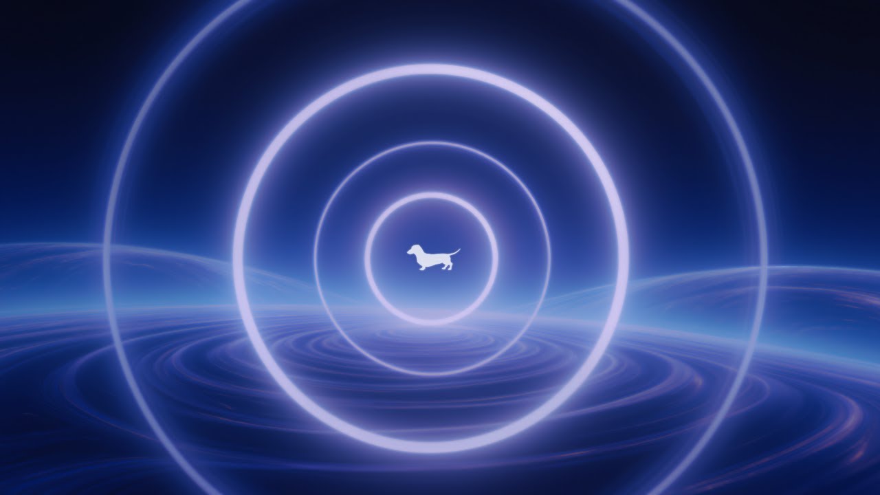 8 Hours of Gentle 528 Hz Dog Sleep – Comfort Night Waves