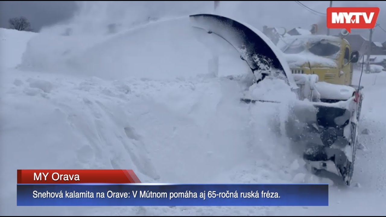 Snehová kalamita na Orave