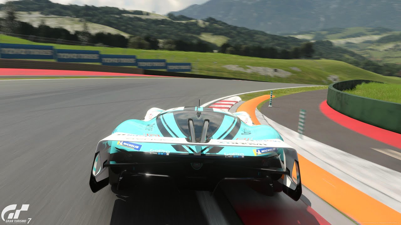 Gran Turismo 7 | Jaguar VGT SV Gr.1 (LMH kinda) - Autodrome Lago Maggiore Full Course [4KPS5]