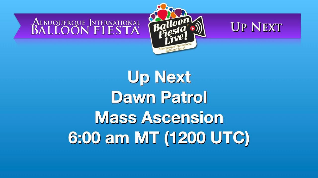 Balloon Fiesta Live! Sunday AM Oct 5, 2025