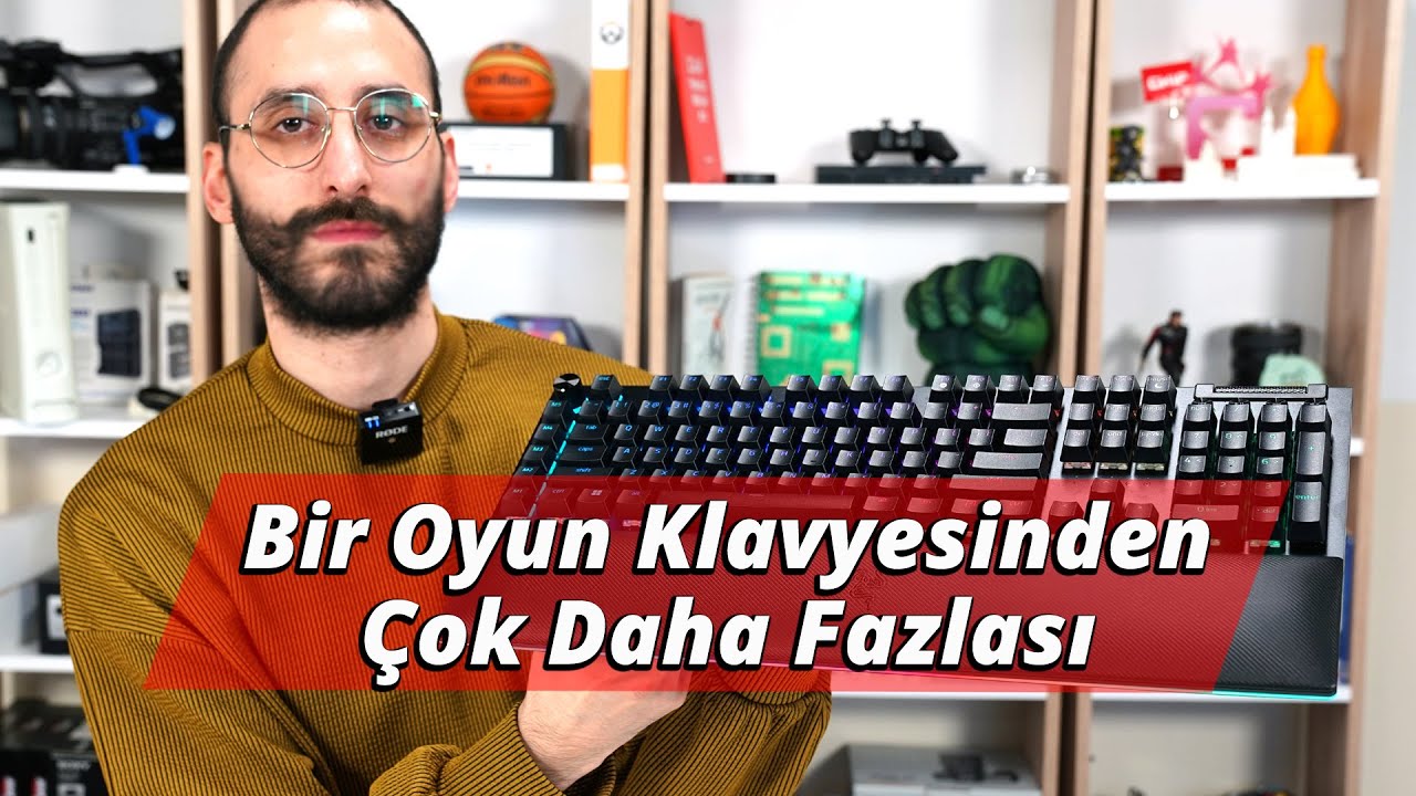 Bir Oyun Klavyesinden Çok Daha Fazlası | Razer Blackwidow V4 Pro İnceleme