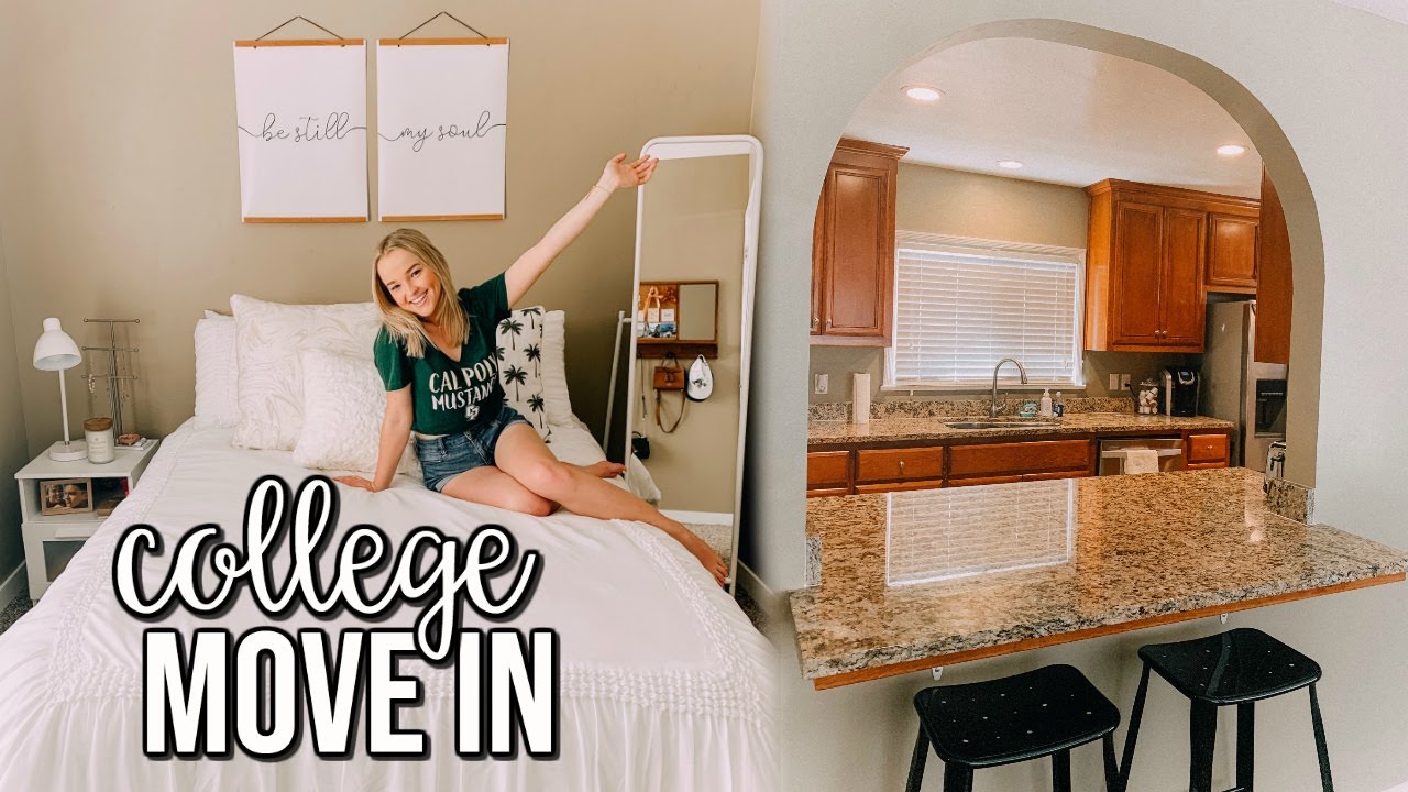 COLLEGE MOVE IN VLOG *HOUSE* | Cal Poly SLO