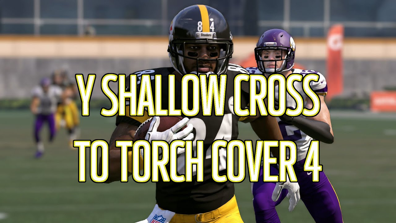 Madden 17 - How to Beat Cover 4 | Singleback Ace Y Shallow Cross