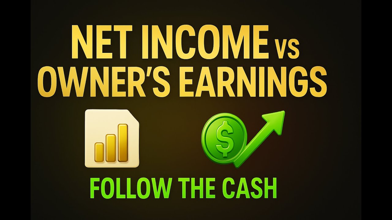 Net Income vs. Owner's Earnings: Which one Buffett cares about more?
