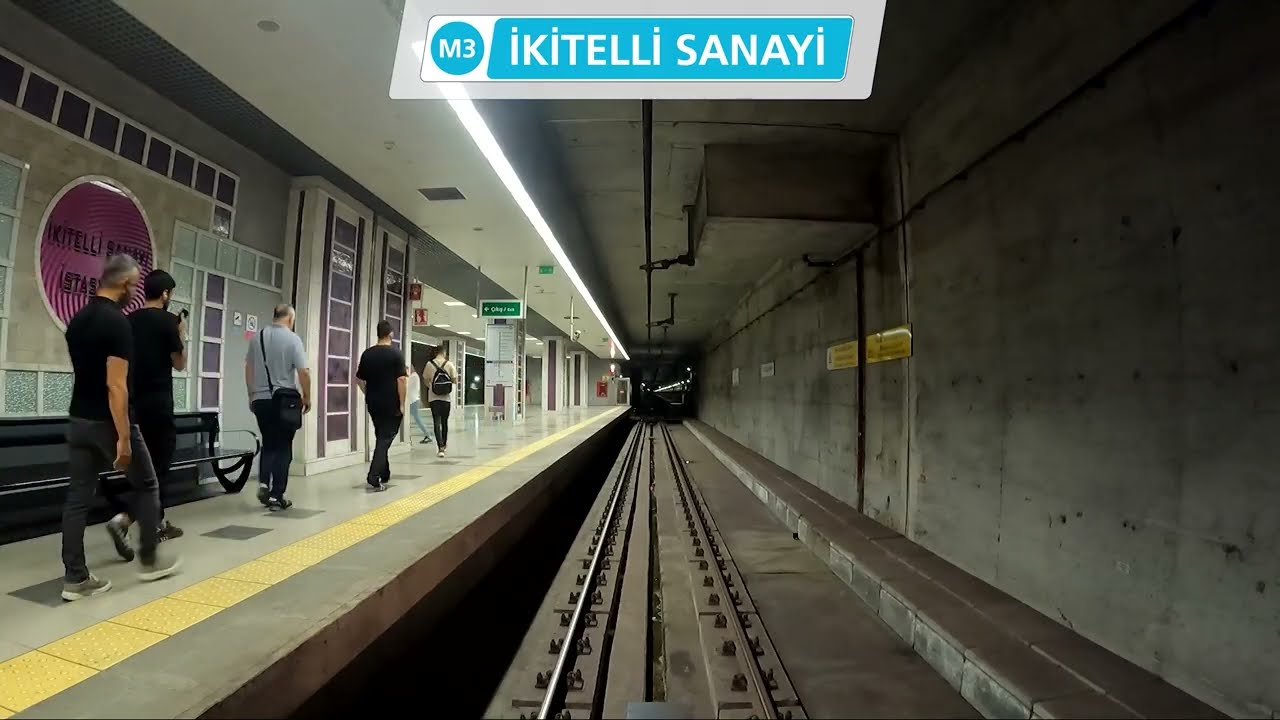 M3 Kirazlı-Kayaşehir Etabı Hat Videosu