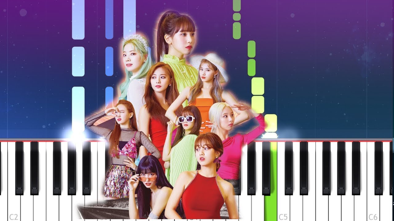TWICE - Breakthrough (Piano Tutorial)