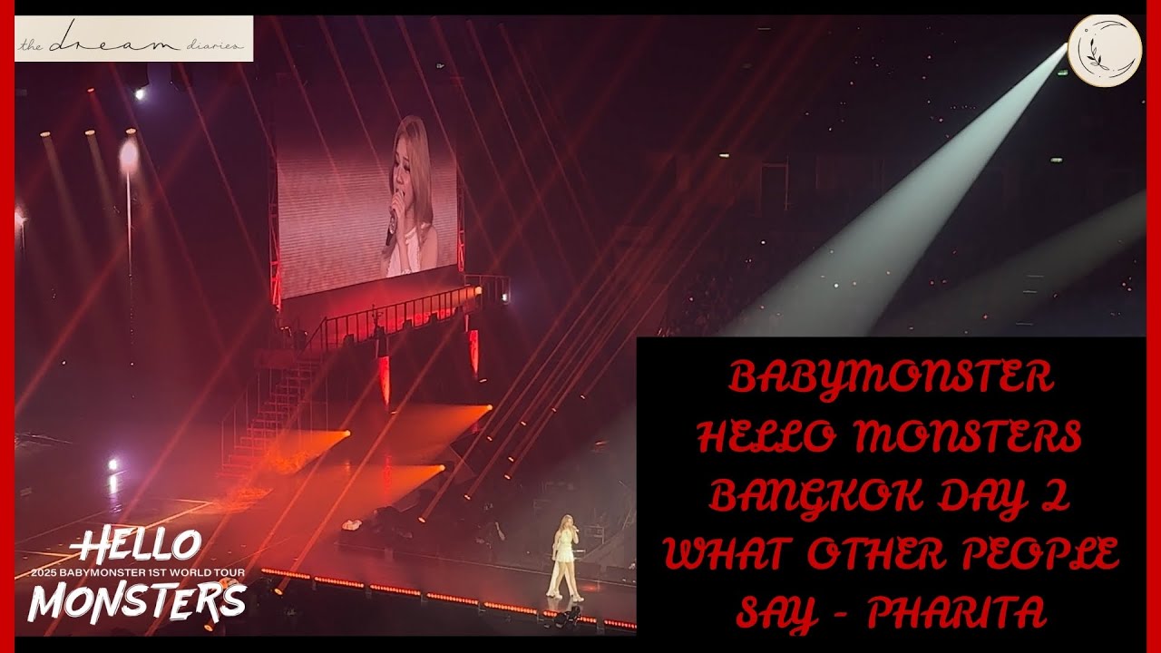 BABYMONSTER - What other people say by PHARITA (Hello Monsters World Tour in Bangkok day 2)