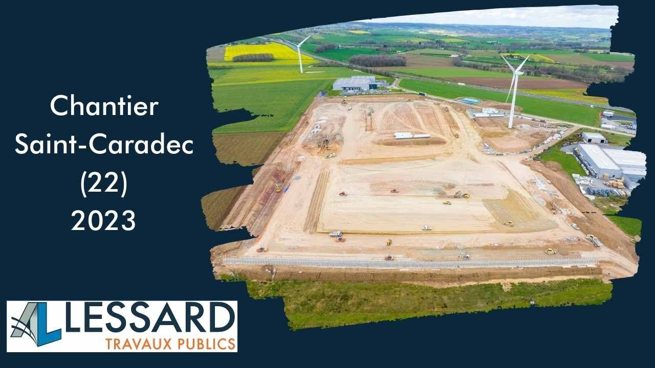 Chantier Lessard TP Bréhand St Caradec (22) 2023