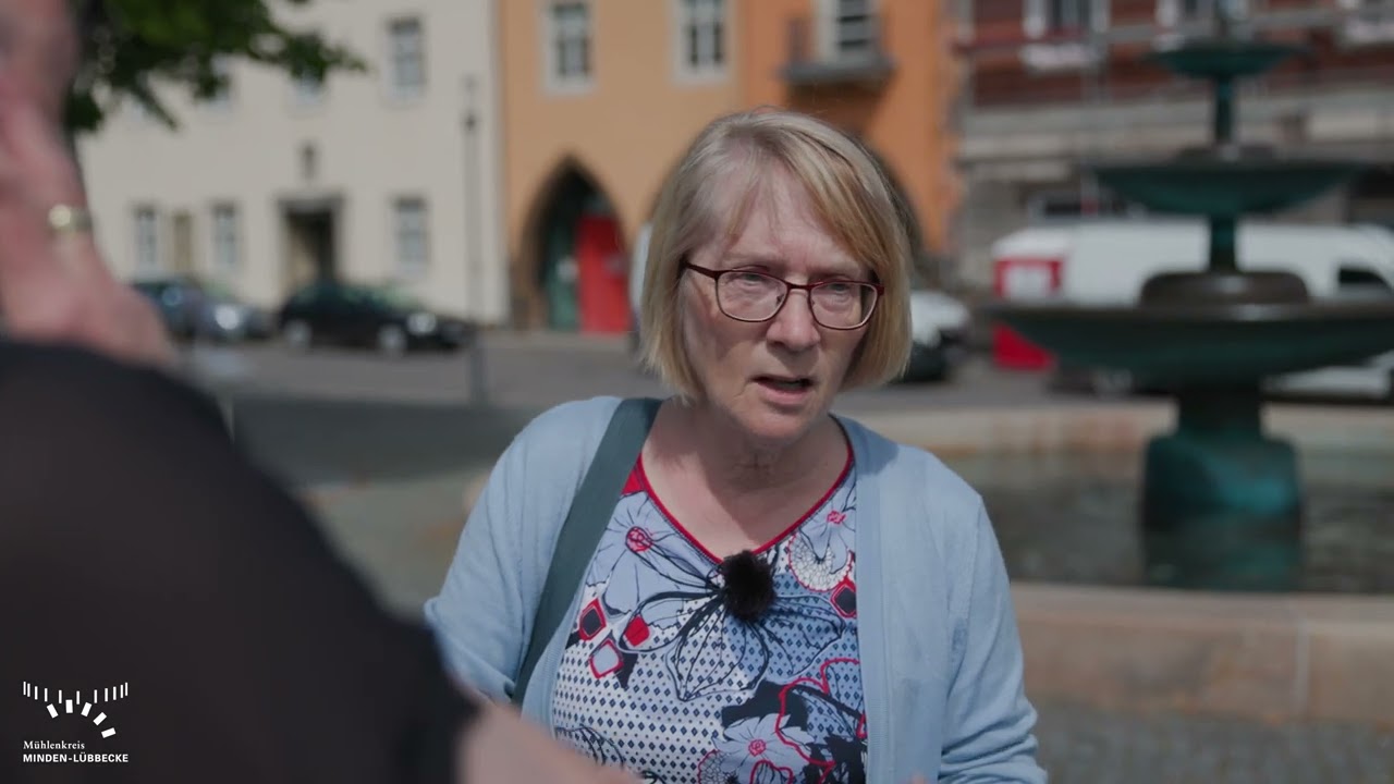 Das Video zum Mühlenkreismagazin. Unterwegs zu Fuß in Lübbecke.