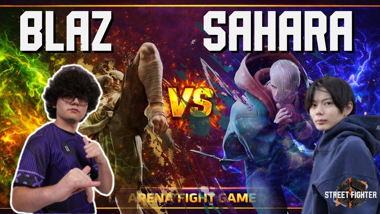 SF6 ▰ BLAZ (Sagat) vs SAHARA (Ed) ▰ High Level Match