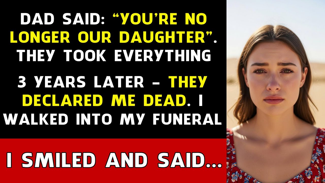 I Crashed My Own Funeral After My Family Buried Me Alive to Steal My Money