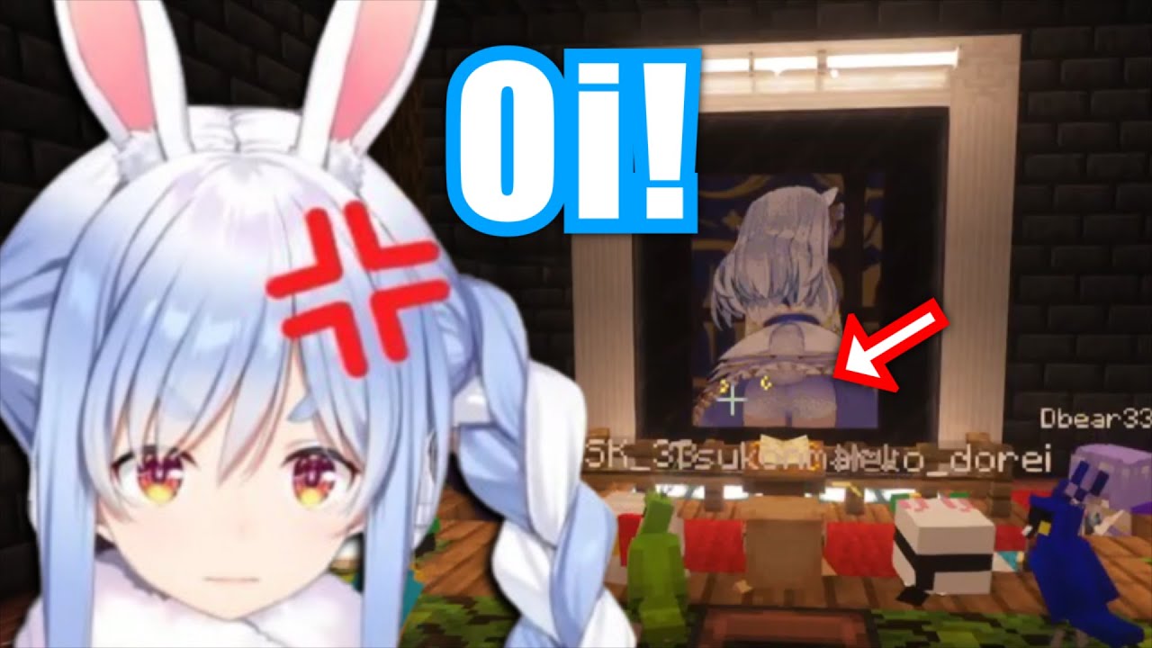 Pekora Caught Nousagi Admiring Her Butt In Secret【Hololive/Usada Pekora】
