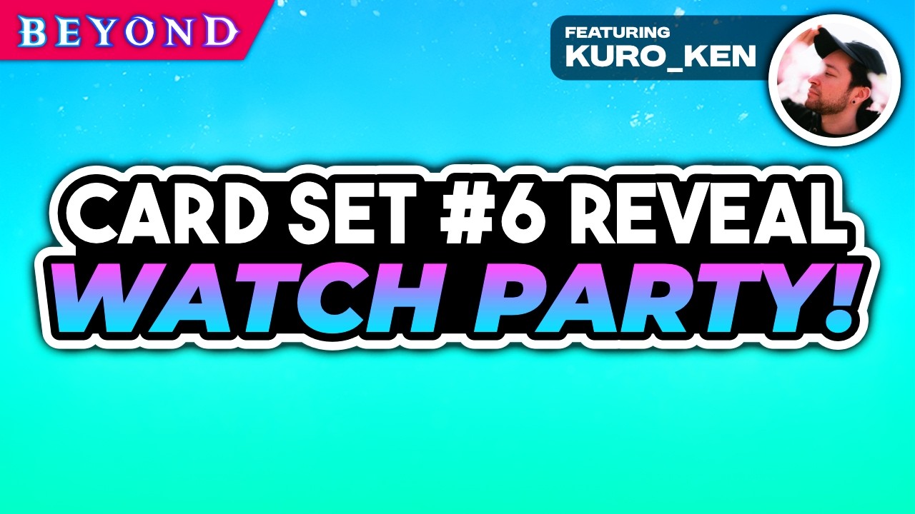 [OFFICIAL ENGLISH COSTREAM] Shadowverse: Worlds Beyond Set 6 Announcement! (feat. kuro_ken) #ad