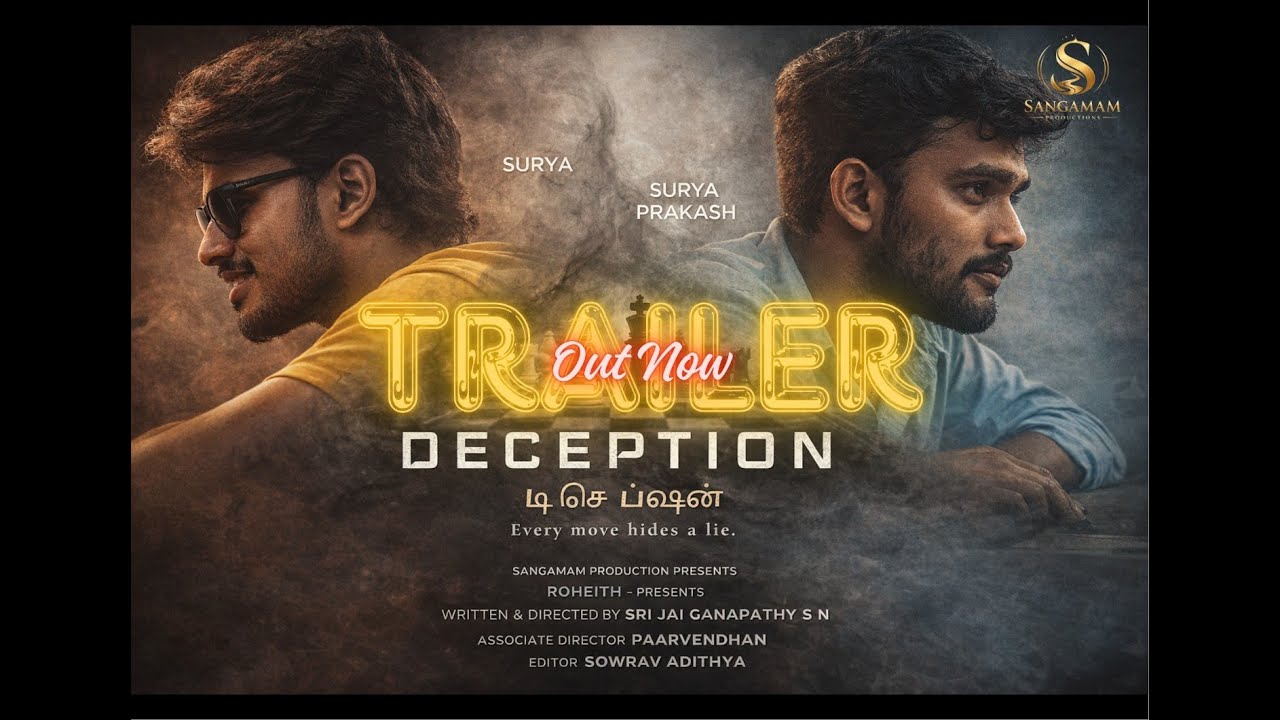 Deception &ndash; Official Trailer | A Social Thriller | Tamil Short Film | English Subtitles