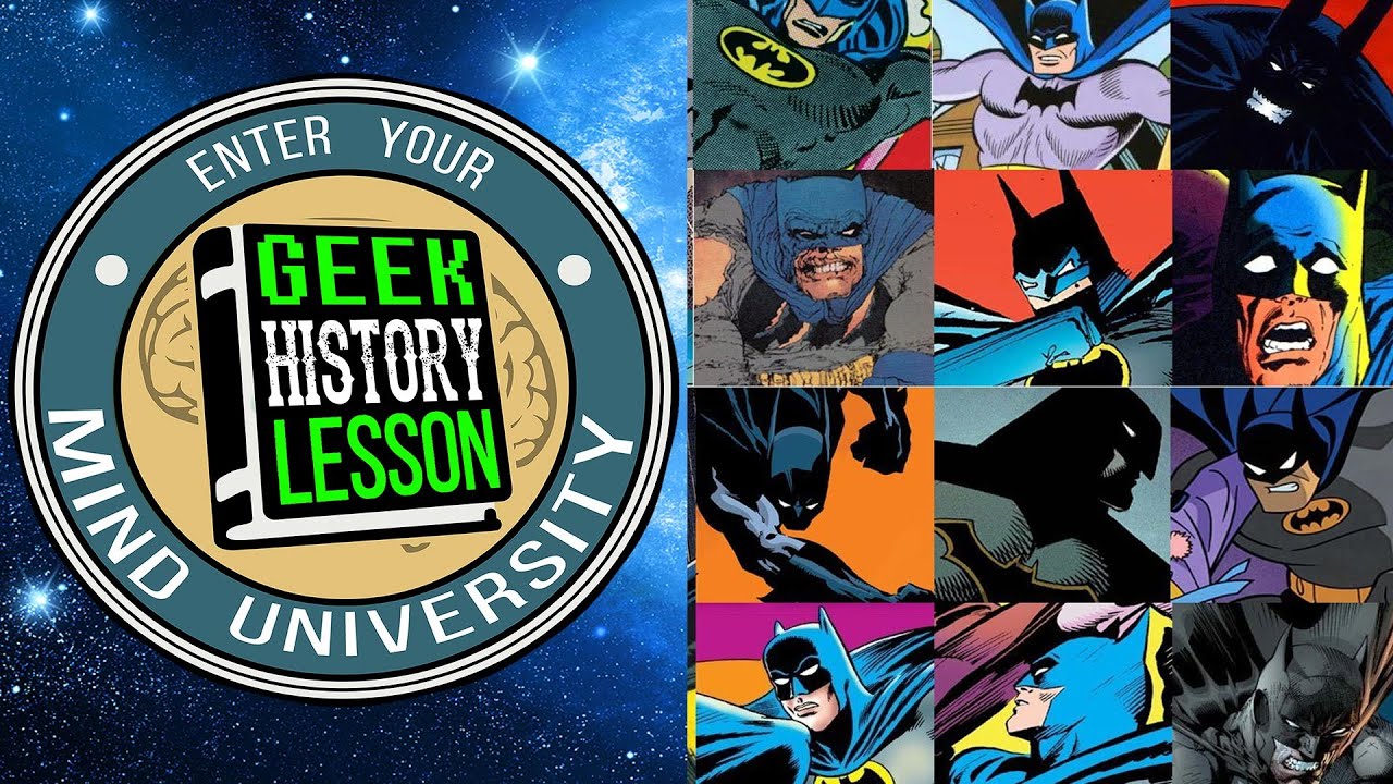 Top 5 Batman Artists - Geek History Lesson
