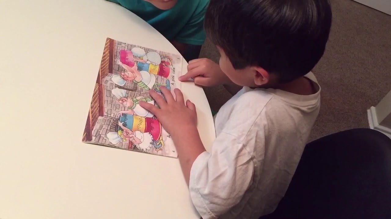 Landon and Everett can read!
