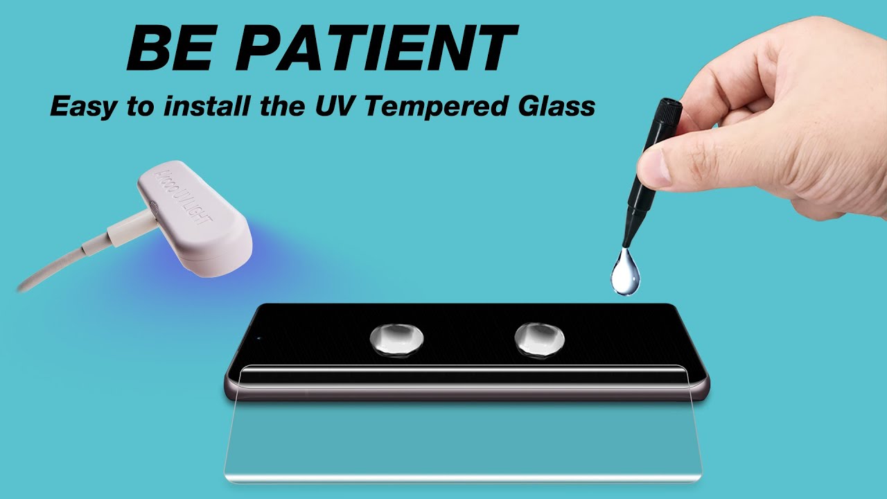 Akcoo UV Tempered Glass Screen Protector Installation Guide - UVM6L2D