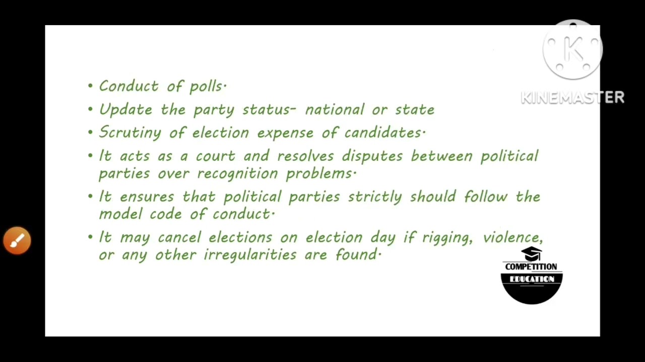 Election Commission of India (removal process of CEC & function)