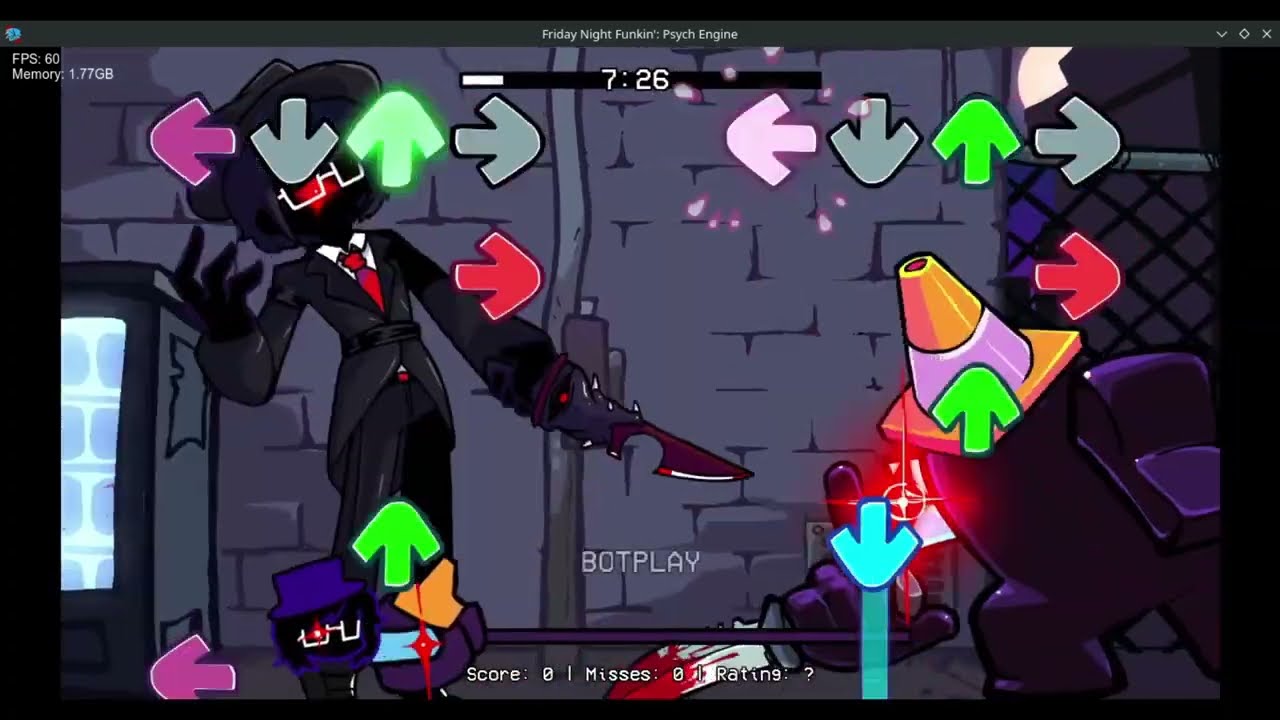 FNF Triple Psycho (Triple Kill (Triple Trouble (Imposter-mix)), but the Psychos sing it!)