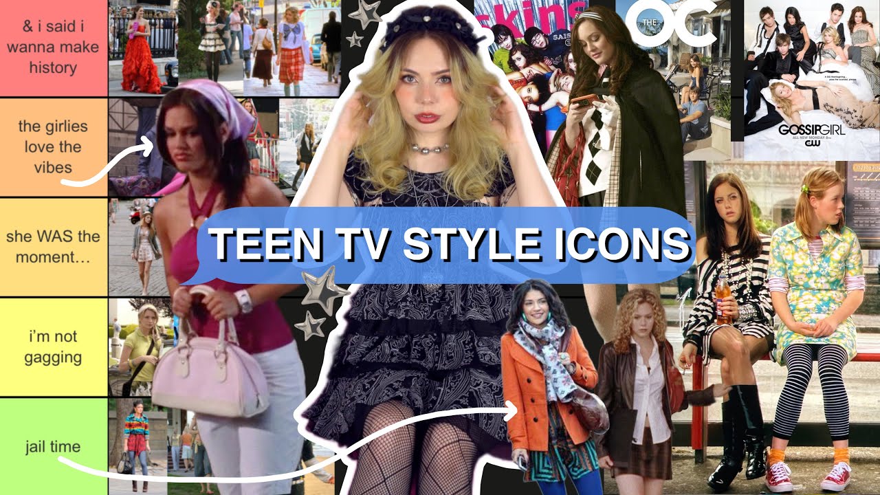 ranking outfits from iconic teen tv! (gossip girl, skins, the oc, etc!)