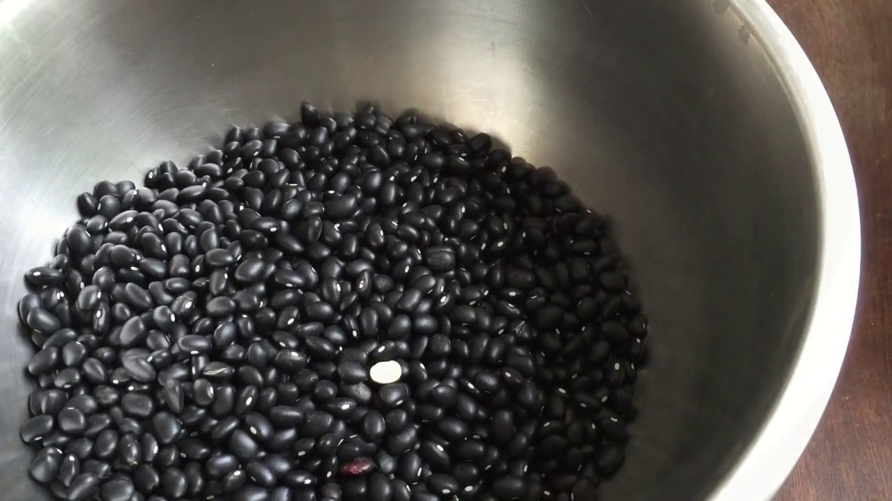 How to cook Black beans in a pressure cooker