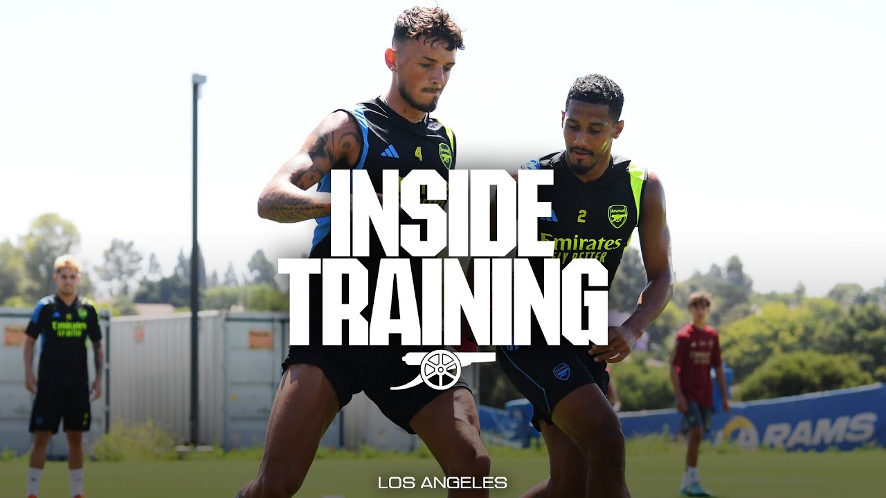 INSIDE TRAINING | Hard work in the California heat | Los Angeles