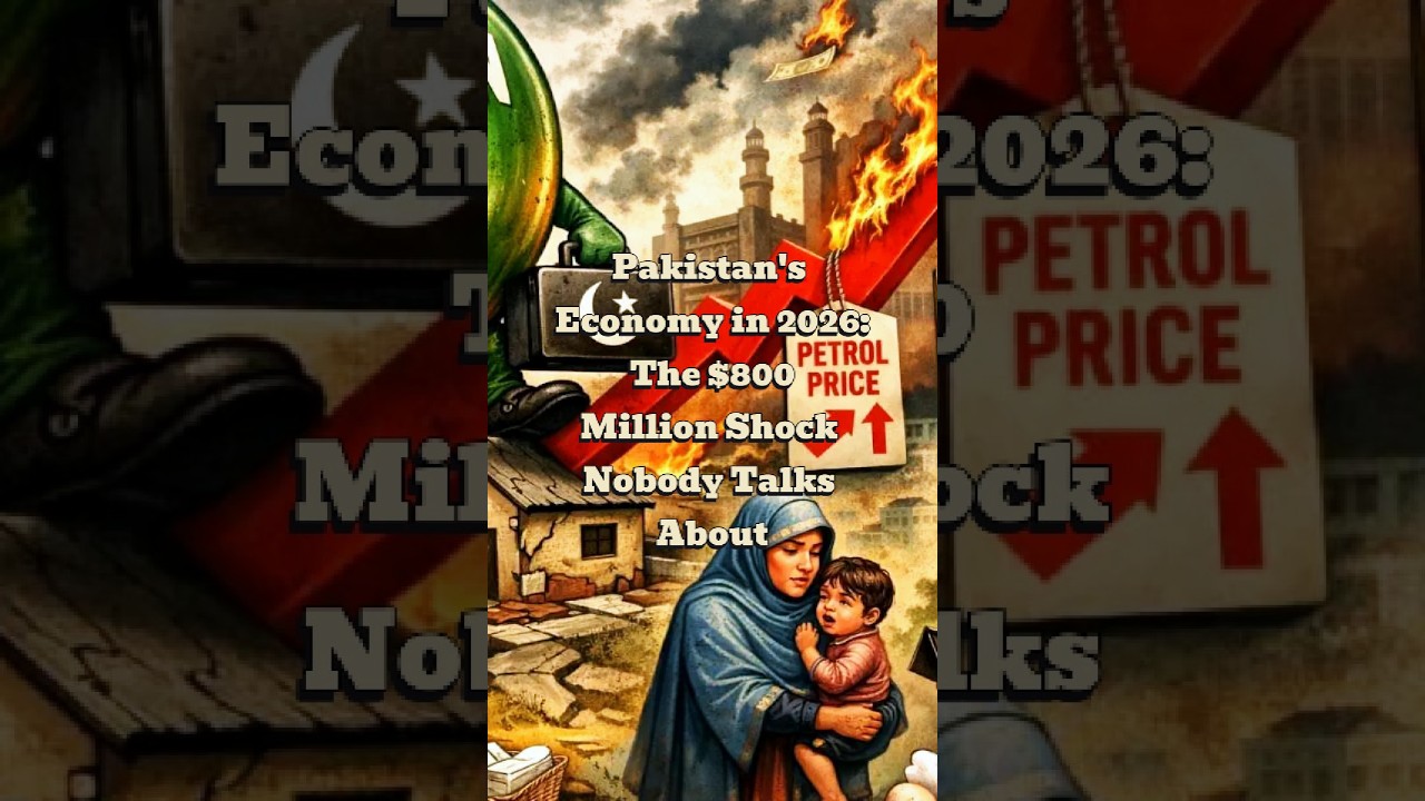 Pakistan's Economy in 2026: The $800 Million Shock Nobody Talks About #imfpakistan #oilcrisis #imf