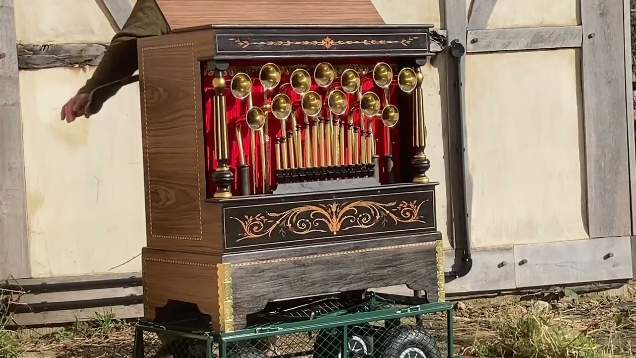 Trumpet organ playing Tournament Galop (Gottschalk) arrangement Nick Dean